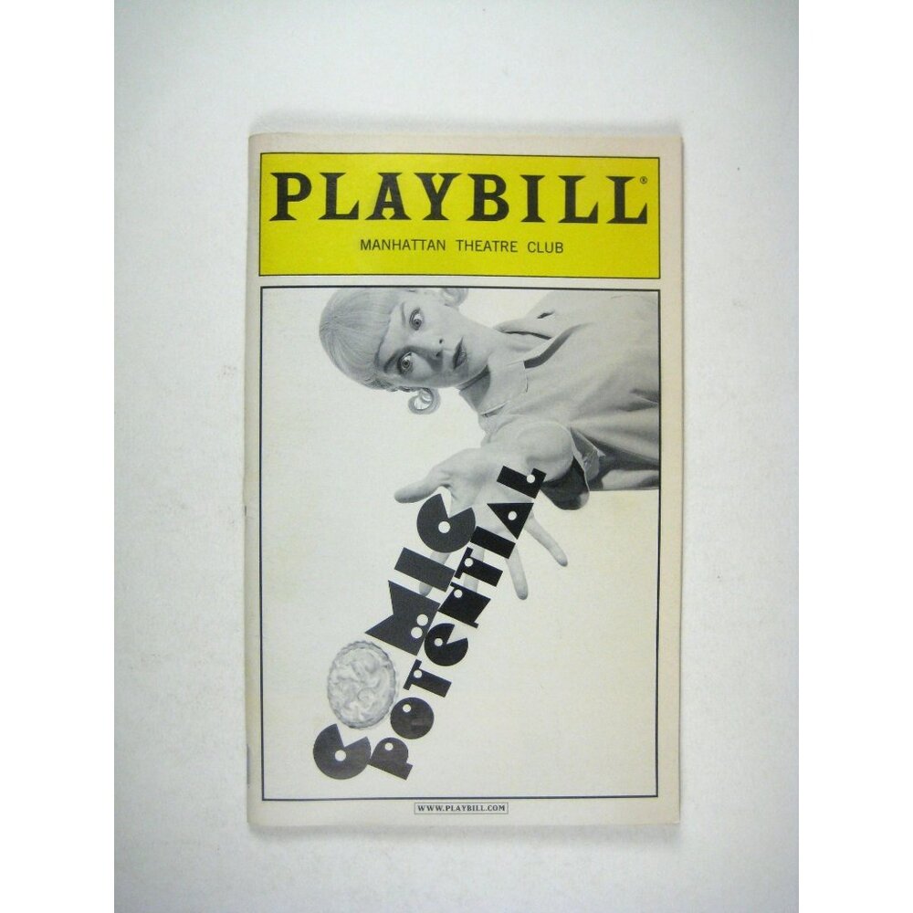Comic Potential Playbill Manhattan Theatre Club June 2000 Alan Ayckbourn Curless